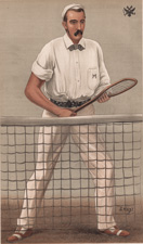 H L Dougherty Thrice Champion Tennis Sept 1 1904